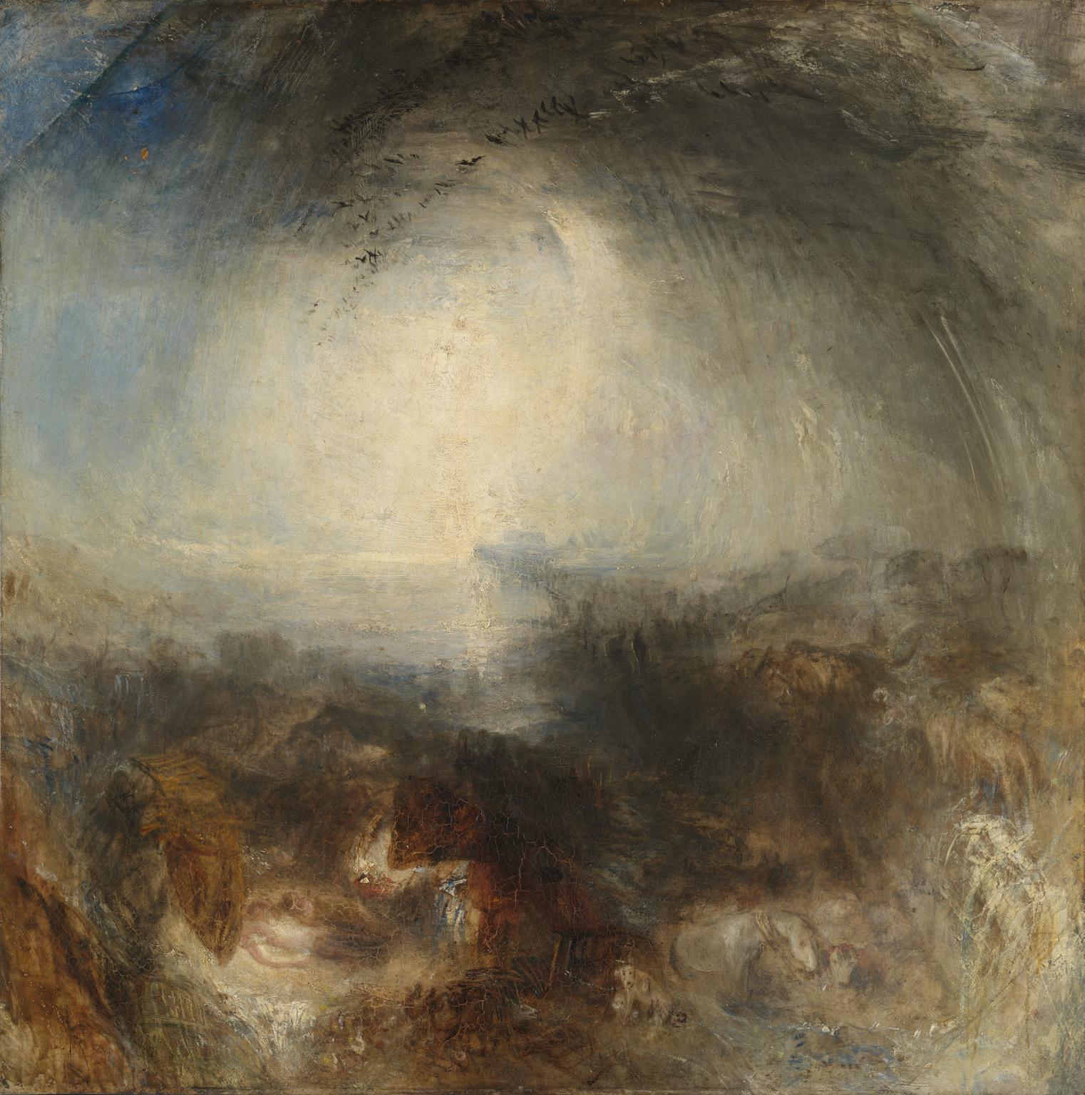 Shade and Darkness - the Evening of the Deluge exhibited 1843 Joseph Mallord William Turner 1775-1851 Accepted by the nation as part of the Turner Bequest 1856 http://www.tate.org.uk/art/work/N00531